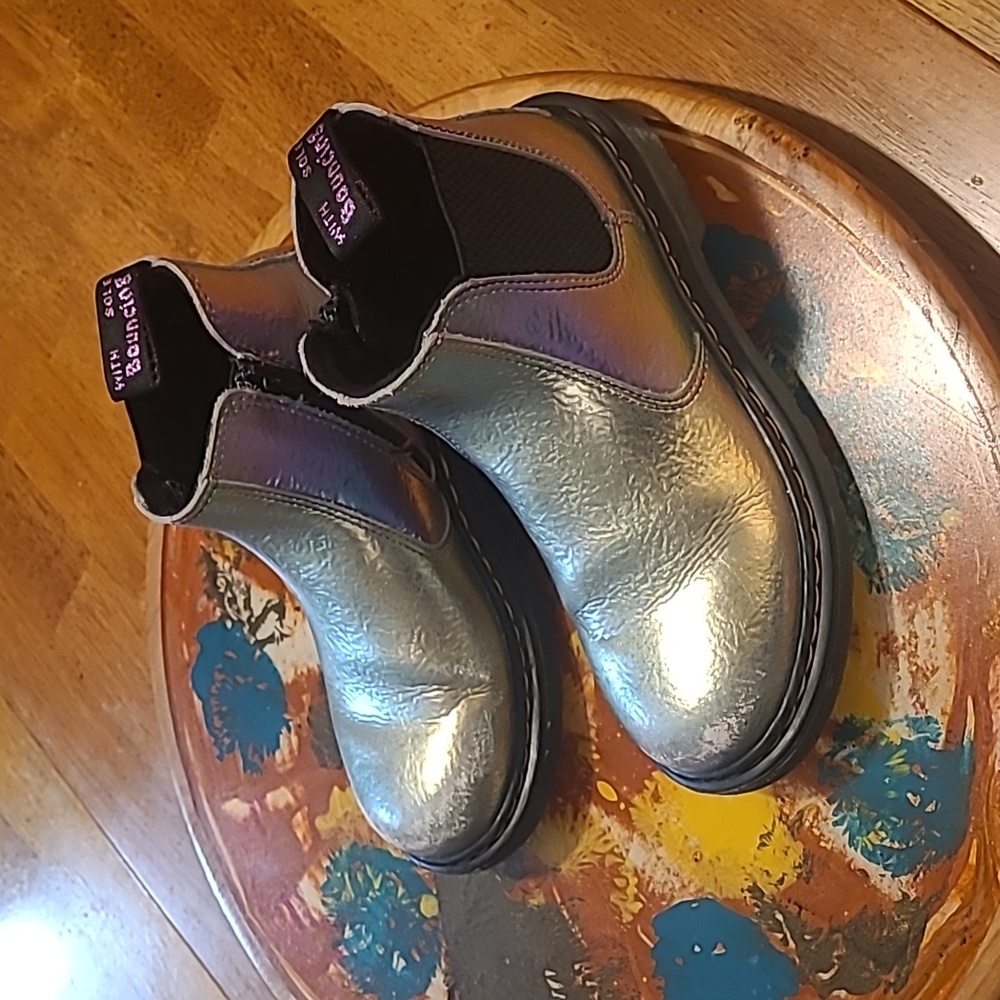 Dr. Martens Silver Chelsea Boot